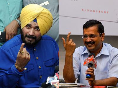 arvind kejriwaal statement over siddhu