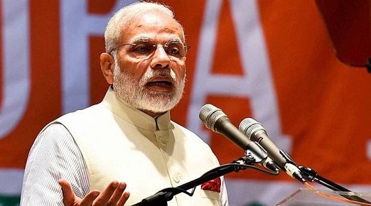 kashmir issue will resolve according to the constitution : PM modi