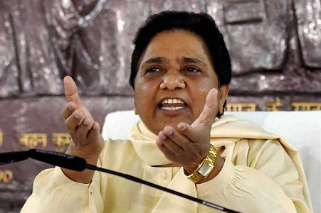mayawati attacks bjp sp and congress in azamgarh rally
