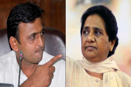 mayawati attack over cm akhilesh yadav 