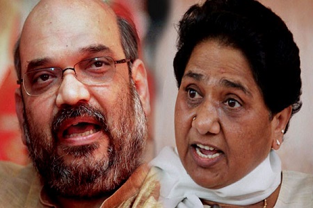 mayawati attack over bhartiya janta party 