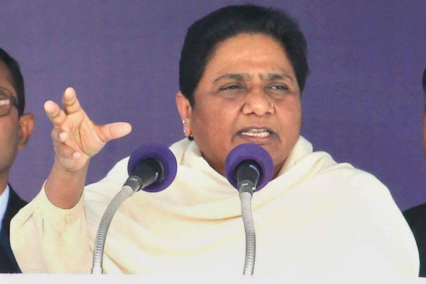Mayawati statement to Congress over BJP