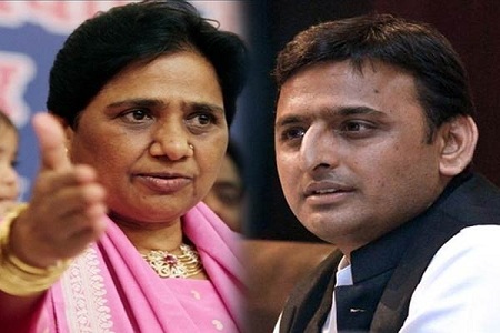 mayawati akhilesh yadav together in up politics