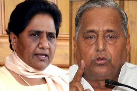 mayawati and mulayam singh yadav in UP politics