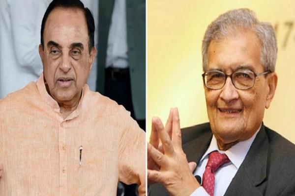 subramanian-swamy-attack-on-amartya-sen