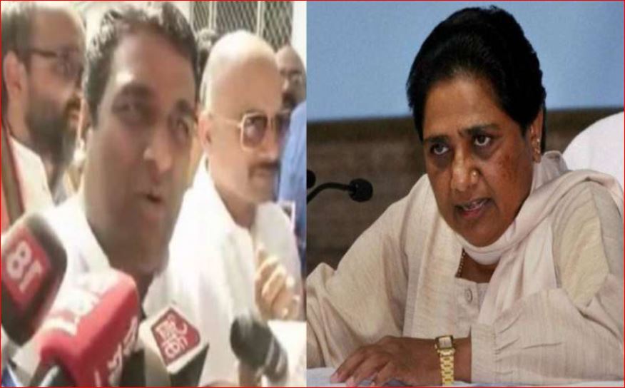 mayawati get out anil singh from party