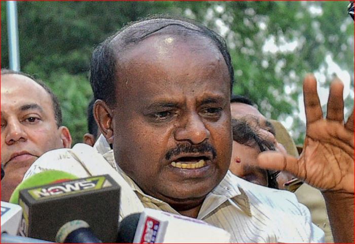 Kumaraswamy of JDS accused of BJP, BJP offering 100 crores to legislators