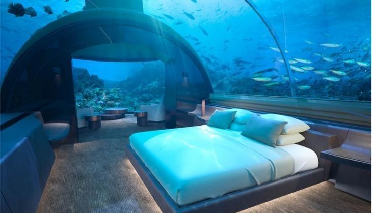 Celebrate Holidays in this luxurious house under the sea