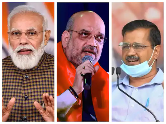 Four big rallies of PM Modi and Amit Shah today; Kejriwal's roadshow in Surat