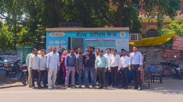 The Health ATM project has fallen ill, with employees in Lucknow not receiving salaries for four months