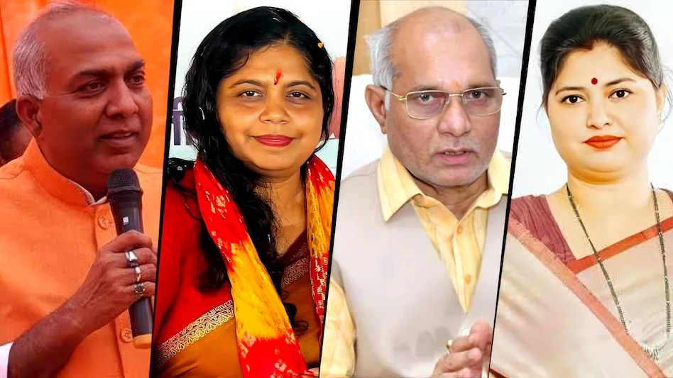 Learn about these eight candidates the BJP wants to send to the Rajya Sabha.