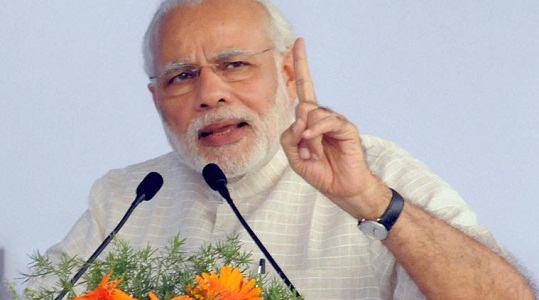 BJP set to play on the strength of nationalism election: PM MODI