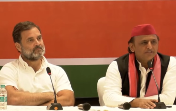 UP: 'Earlier 180 seats were estimated, now it seems it will be limited to 150 only', Rahul Gandhi in PC with Akhilesh