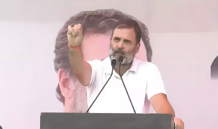 Rahul held rally in Kannauj in support of Akhilesh